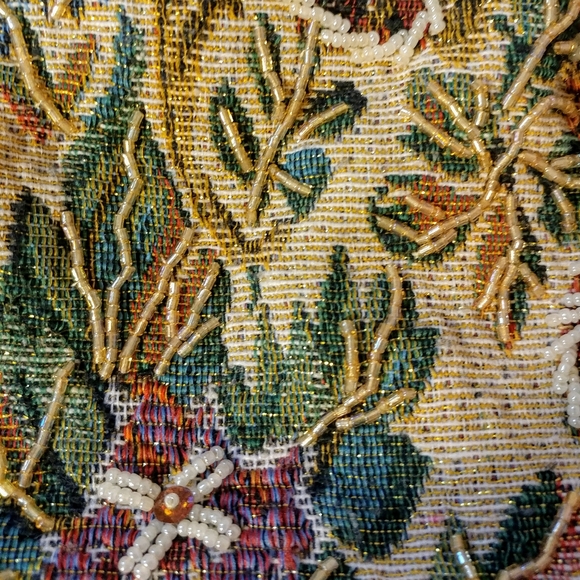 👛Vintage Style Beaded Clip Purse - Picture 5 of 6